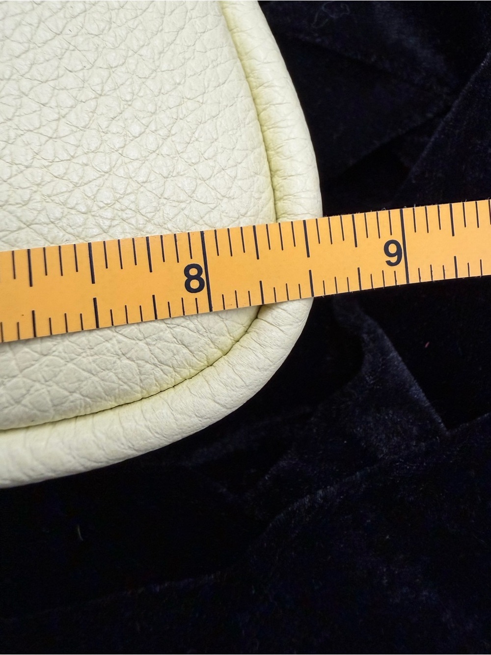 Kate Spade Tennis Ball Green Pebbled Leather Kayla Bag - Picture 6 of 9